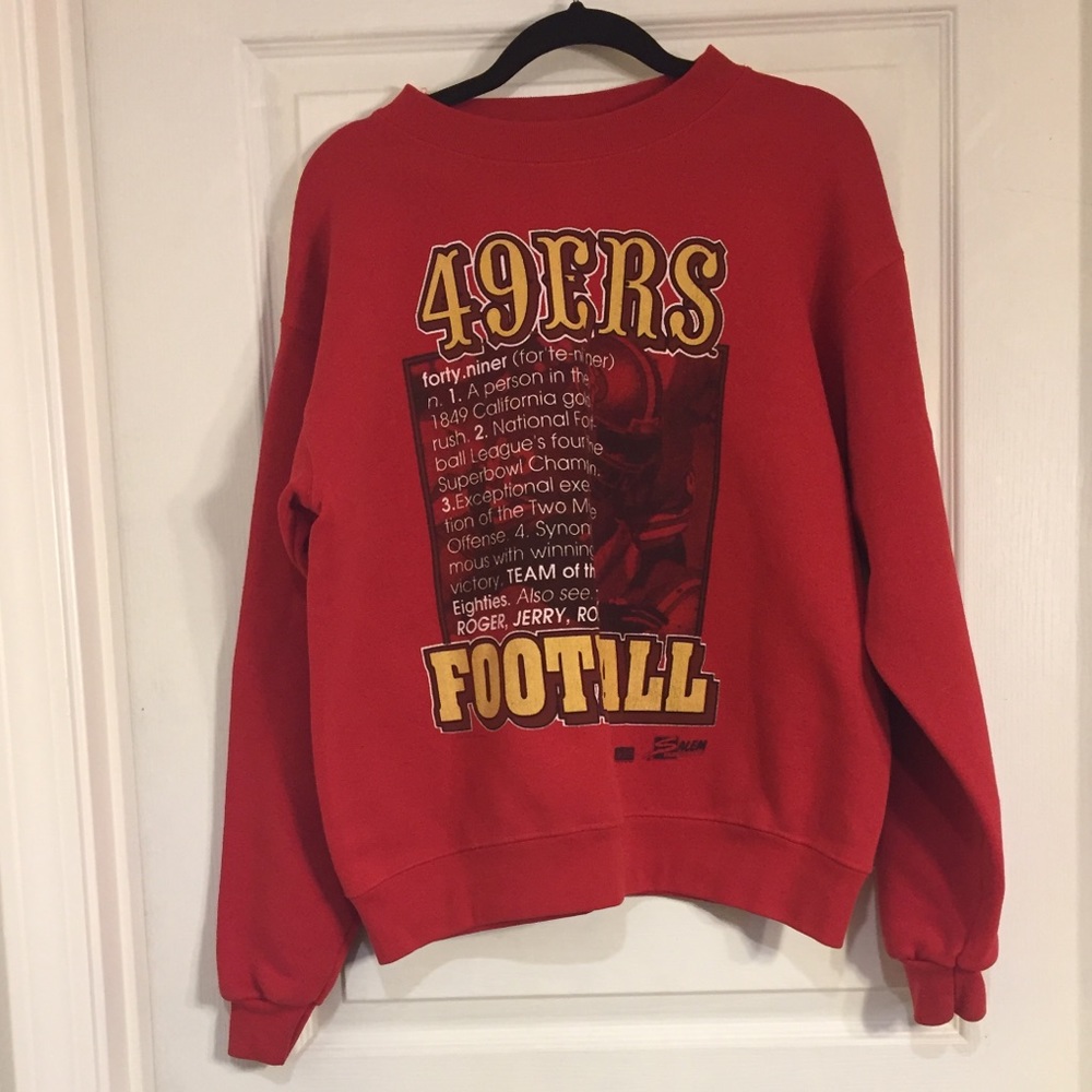 Vintage | 49ers Footfall Sweater Size M
